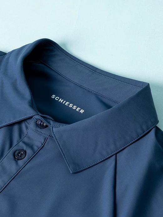 SCHIESSSER德国舒雅男士凉感速干冰丝POLO衫39/25067U 商品图2