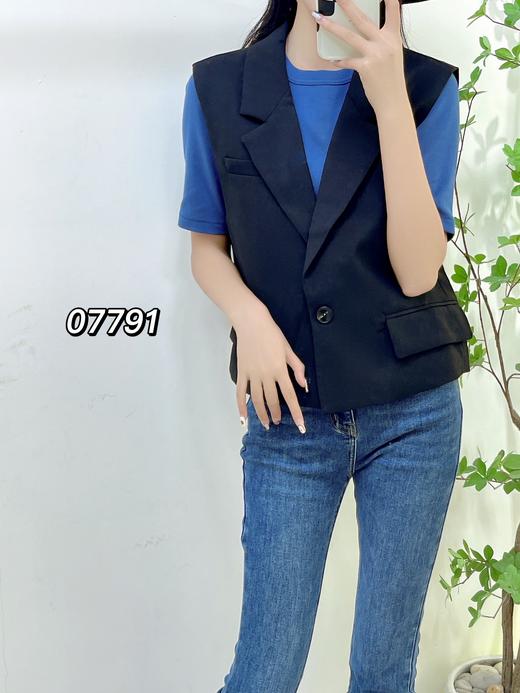 G07791#后叉扣小马甲 商品图1