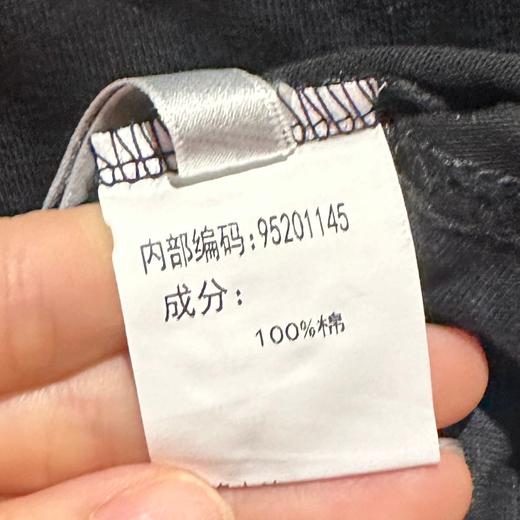 NC吊带露肩小标短袖T恤50419（黑）夏季952011450321 商品图4