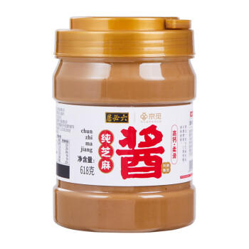 六必居京觅联名 纯芝麻酱 618g 凉拌面热干面酱火锅蘸料 /粮油调味 /调味品 /中式酱料 商品图3