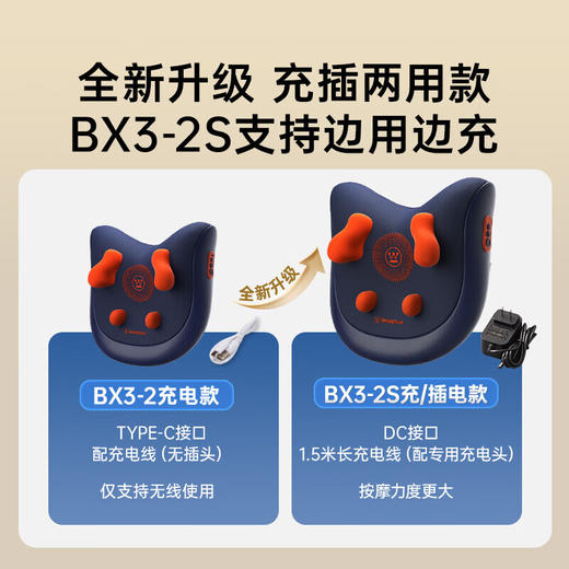 西屋按摩靠枕WCM-BX3-2S 商品图0