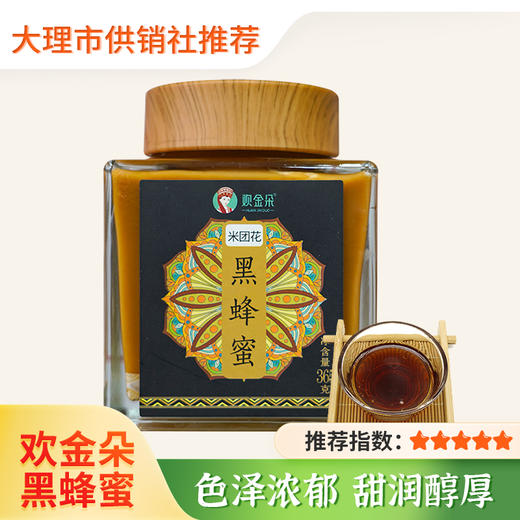 【欢金朵】云南大理滇西高原土蜂蜜黑蜜蜂 源于自然食用健康 商品图0