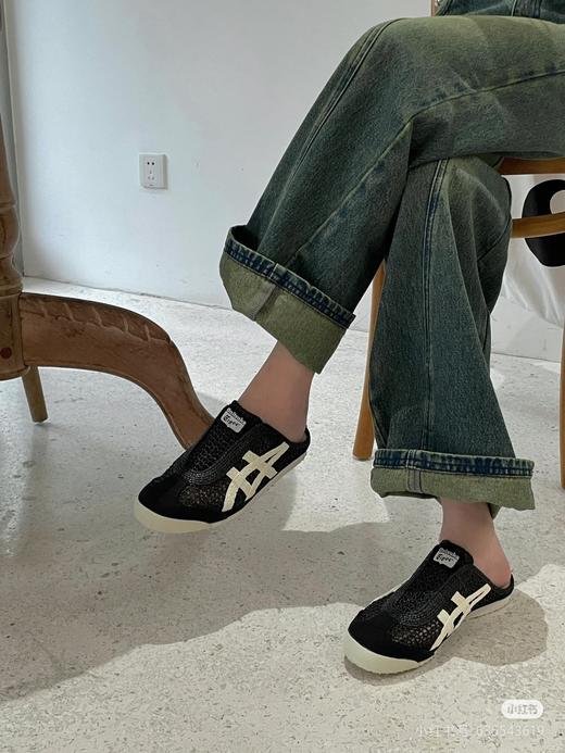 OT 鬼冢虎 Sabot 镂空一脚蹬运动透气低帮生活休闲鞋 Z-15371 商品图2