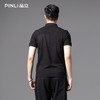 PINLI品立2025夏季新款烫钻短袖修身POLO衫商务休闲翻领男体恤衫BG252112088 商品缩略图2