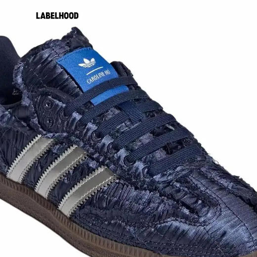 ADIDAS x caroline hu SAMBA OG JP9282联名深蓝休闲鞋板鞋 商品图4