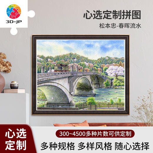 心选定制 H3842 松本忠-春晖流水 商品图0