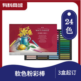雄狮24色软色粉彩棒（包邮）