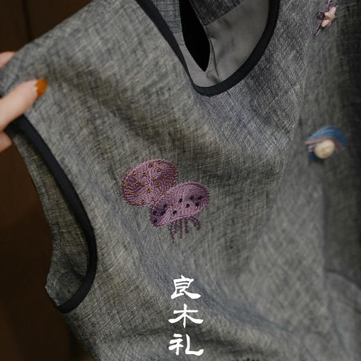 【现货】良木礼亚麻背心裙（25-80） 商品图1