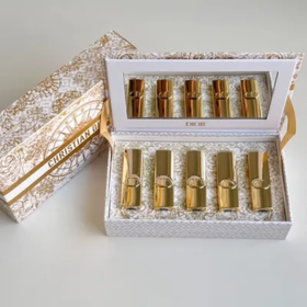 【香港直邮】Dior/迪奥2024圣诞款金管口红小样5件套1.5g*5