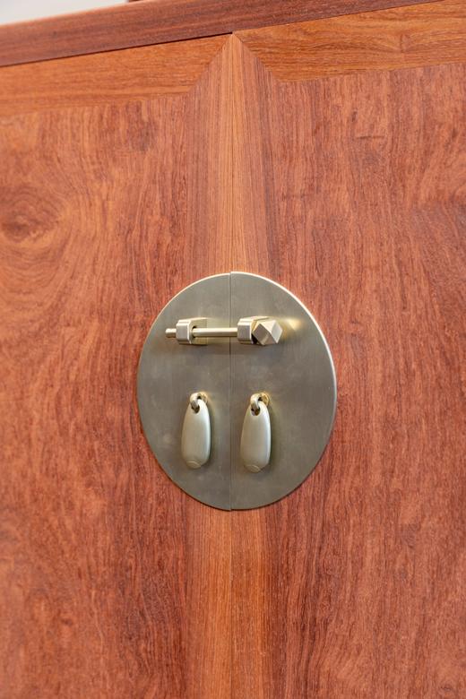 红桥红  家具严选  缅甸花梨(大果紫檀）  【125小号素面 万历柜】 商品图4