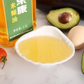 得乐康谷黄金稻米油1.5L 可生食食用油米糠油 /粮油调味 /食用油 /稻米油 商品图1