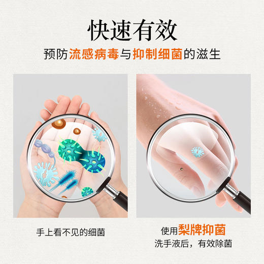 联合利华Pears梨牌洁净保湿香氛洗手精华抑菌洗手液250ml 抑菌率>99.98% 0皂基温和清洁 锁住肌肤水分 商品图7