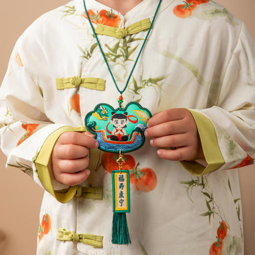 【端午古风香囊 送好运】端午节香囊成品 哪吒香包 随身刺绣挂件 古风汉服配饰品礼品香包 商品图1