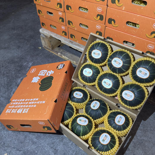 那园子 贝贝南瓜一件5-6个礼盒装香糯  【基地直邮】 商品图6