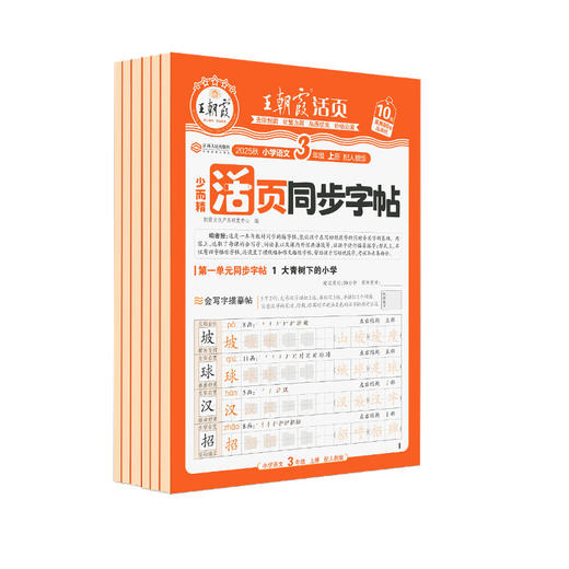 2025秋活页同步字帖1-6年级任选王朝霞新品热销（上册） 商品图5