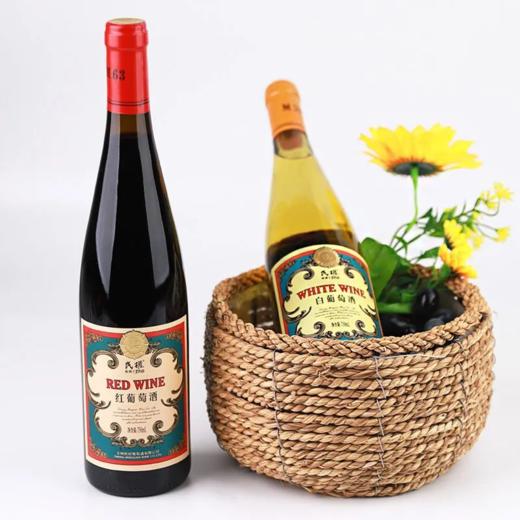 2024年民权红甜葡萄酒 酒精度11.5度 整箱750ml*6瓶包邮 商品图1