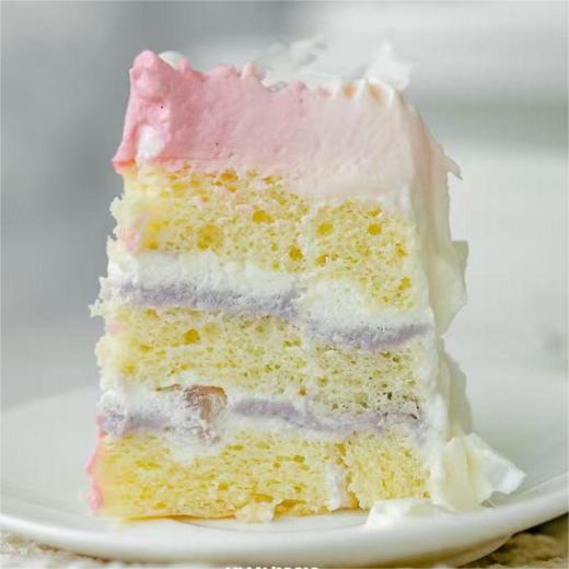 烤爱·生日蛋糕系列·粉色心形渐变玫瑰·水果奶油·聚会生日节日【仅限深圳同城配送】 商品图2