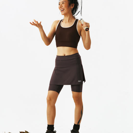 CryingCenter 运动网球一体织健身瑜伽半身裙裤 哭喊中心 商品图3