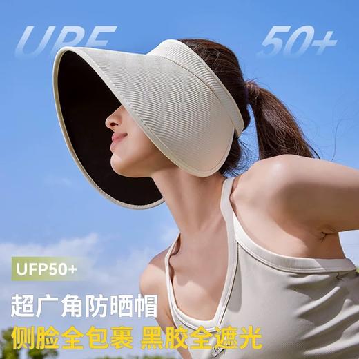 夏季发箍式空顶防晒帽（颜色随机） 商品图0