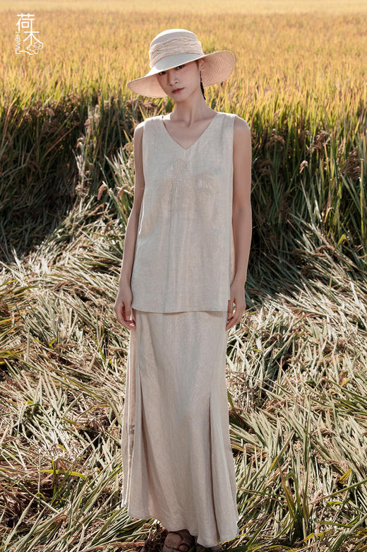 荷木HEMU丨谷·背心 商品图1