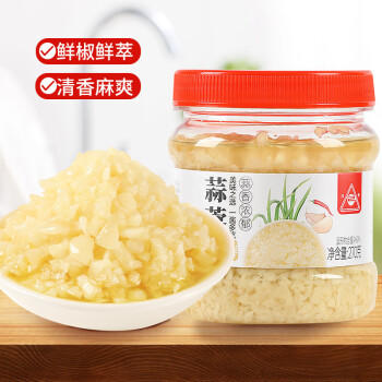 川珍蒜蓉酱270g原味大蒜酱蒜泥蒸海鲜粉丝扇贝生蚝烧烤料火锅蘸料调料 /粮油调味 /调味品 /中式酱料 商品图4