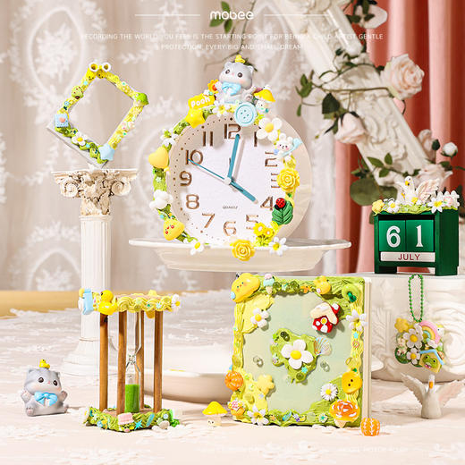 【藤屋童趣 咕卡礼盒礼盒】mobee时光藤屋咕卡套装玩具 奶油胶小房子礼盒 商品图5