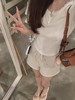金蘑菇菇 XS码娇娇韩女 /  韩系乖甜设计感小灰裤 商品缩略图4
