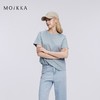 【特价】顺滑凉感T恤/MOiKKA/夏季圆领&V领短袖T/柔软亲肤/简约百搭短袖上衣【上海仓发货】 商品缩略图2