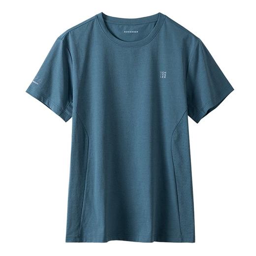 【冰丝速干防晒】SCHIESSER舒雅男士速干吸湿冰丝防晒圆领短袖上衣39/25048U 商品图6