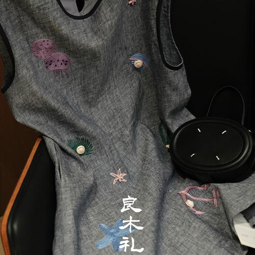 【现货】良木礼亚麻背心裙（25-80） 商品图2