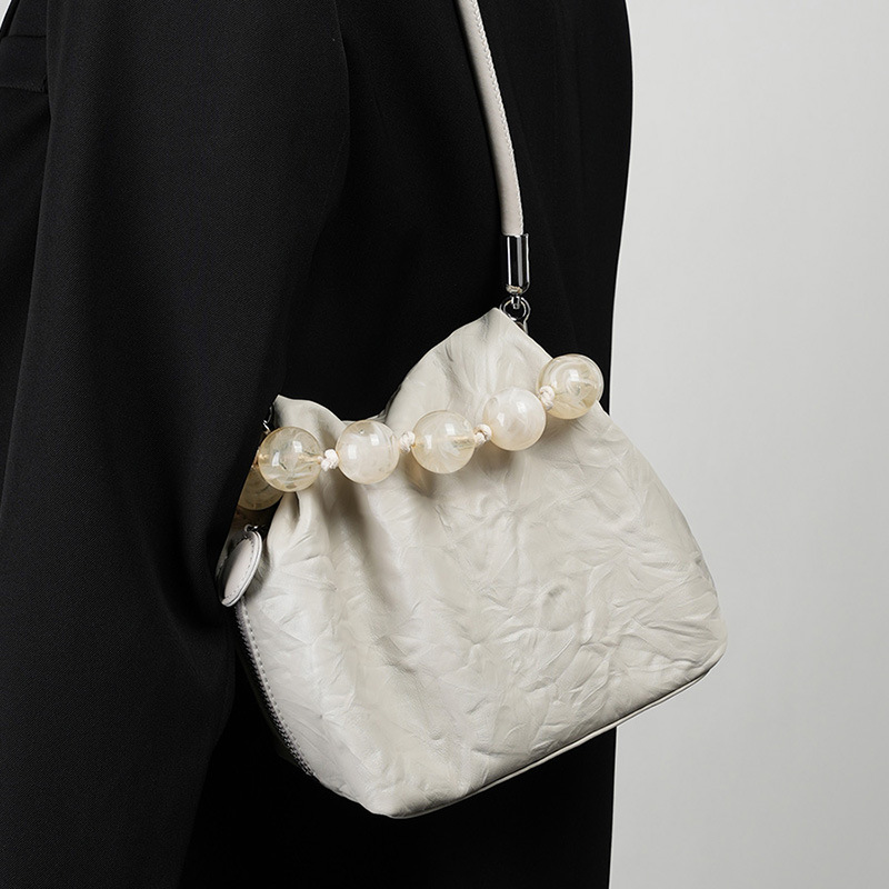 【预售3天】新中式珠子包个性小众包包串珠手提斜跨包GZ2622