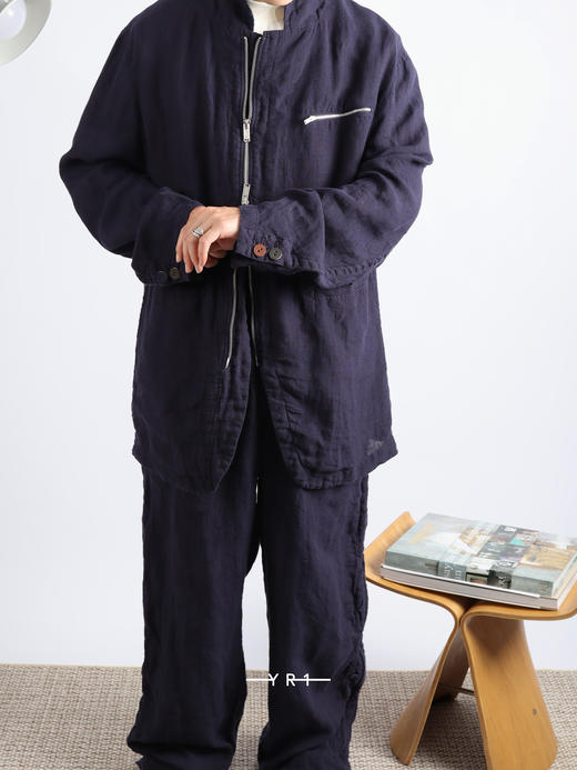 Undercover | 深蓝纹理拉链夹克 商品图4