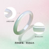 周六福半山半水玉髓手镯浅白绿宽条新中式国风送女友节日礼物 商品缩略图1