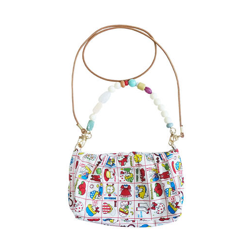 HUJI祤集手提斜挎包插画复古卡通 商品图0