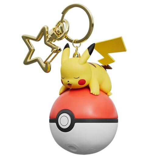 宝可梦正版 萌萌发光系列挂件卡通精灵球钥匙扣神奇宝贝周边宝可梦包挂饰 商品图4