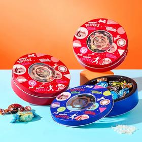 沃尔克斯什锦太妃糖蓝罐/红罐100g 红蓝双罐传奇醇香丝滑 062621/062622