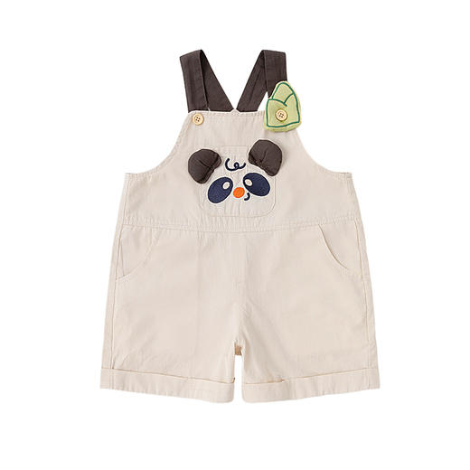 嘟嘟家婴幼儿背带裤夏季宝宝短裤夏装男宝裤子女宝卡通休闲裤童装 商品图4