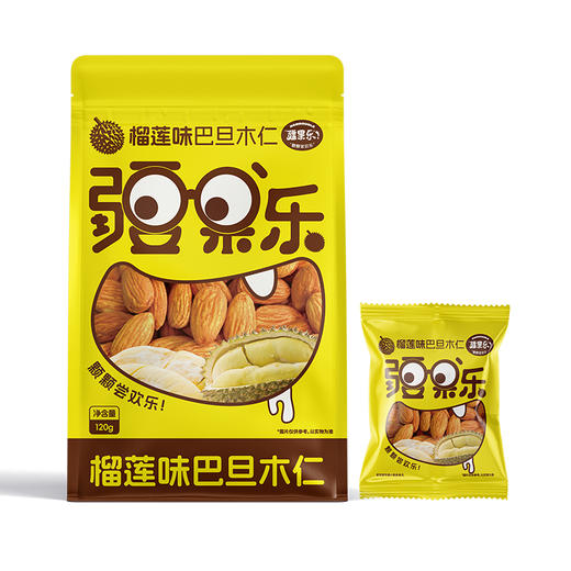 疆果乐榴莲巴旦木仁120g 商品图1