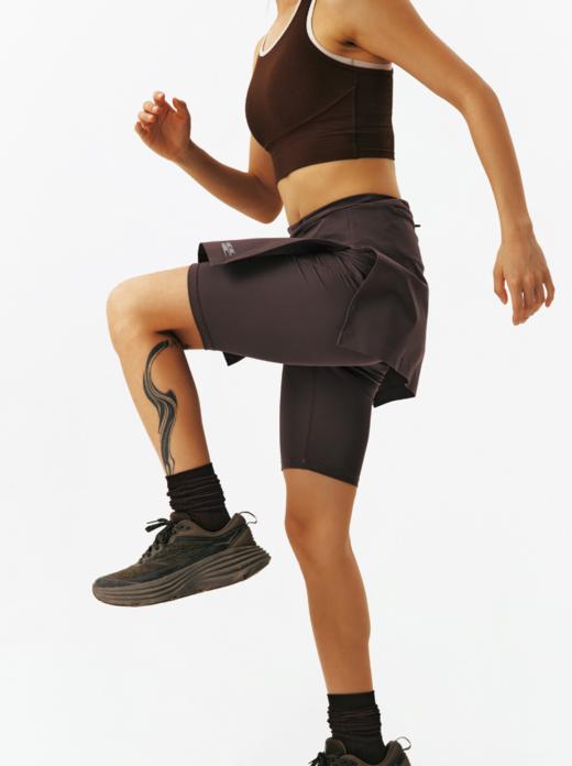 CryingCenter 运动网球一体织健身瑜伽半身裙裤 哭喊中心 商品图6