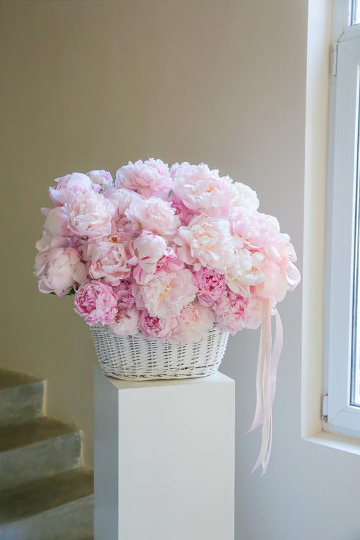 巨型法式芍药花篮 商品图7