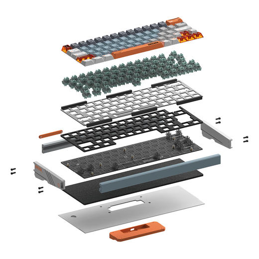 EZ63 V2  PΛNDΛER × IQUNIX 超电竞磁轴键盘 商品图5