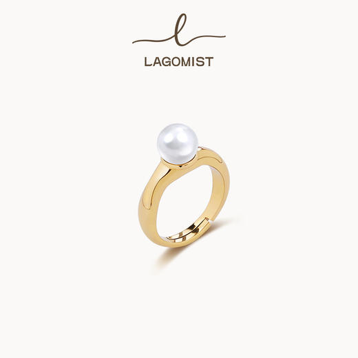 【吴佳怡同款】Lagomist拿铁系列 | 金/银牛奶戒指 商品图0