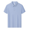 凉感夏季男士轻奢翻领短袖T恤速干网孔设计polo衫   HLS-GF81033 商品缩略图5
