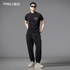 PINLI品立2025夏季新款蝴蝶烫钻修身POLO衫男士商务休闲短袖上衣BG252112090 商品缩略图1