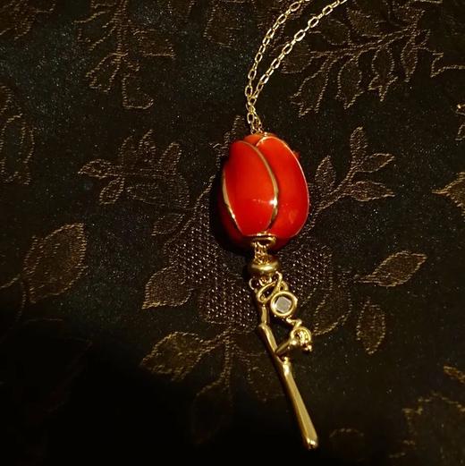 会说话的玫瑰项链｜玫瑰栩栩如生，最美瞬间永久定格 商品图1