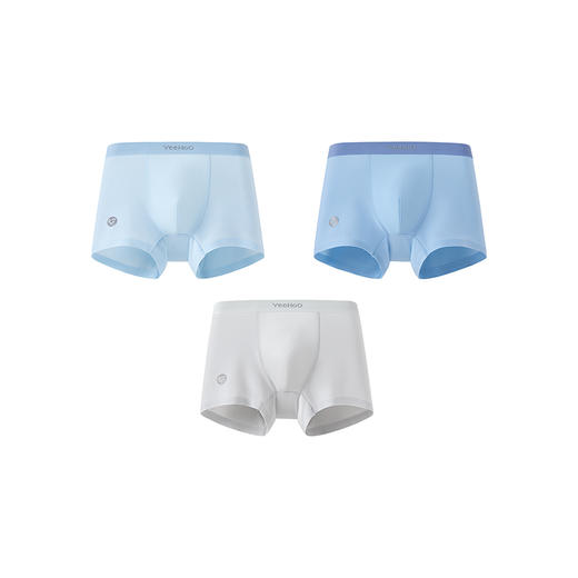 英氏男女童平角内裤 无痕桑蚕丝 （3条装100-170码） 商品图6