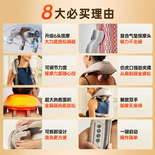 西屋颈部按摩器WCM-UJ01A 商品图5