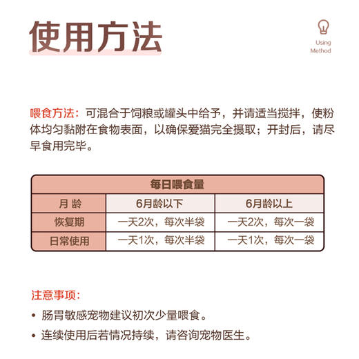 麦德氏猫咪鼻支安感冒咳嗽打喷嚏流泪赖氨酸10g 商品图4