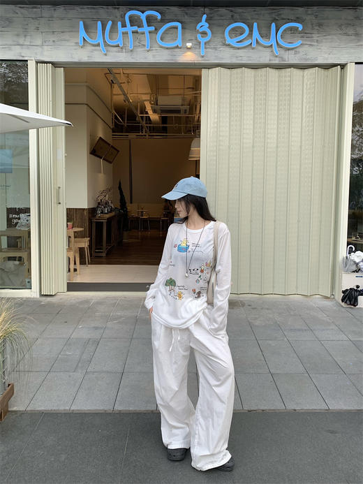 <曾小咸推荐> 彩绘卡通长袖罩衫T  商品图11