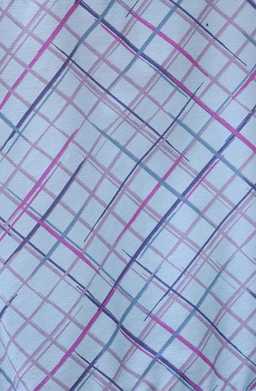 TYNVIE 肩部系带无袖工装夹克-格纹印花 商品图10